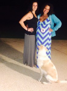 36 weeks. Hanging out with Auntie Hadar