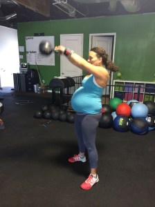 Kettlebell swinging