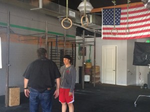 Coach Melissa getting interview prepped.