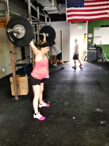 Overhead squats