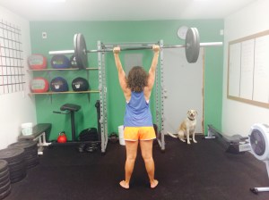 Lifting at CrossFit Beat