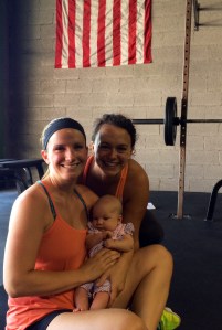 With Katie and Baby Rounds at Back Alley