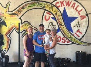 Team Leatherman & Sarah post-MURPH at Chuckwalla CrossFit in Central Phoenix.